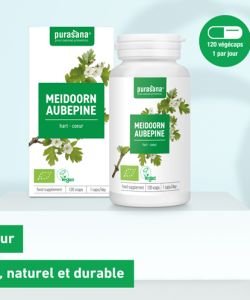 Aubépine extrait 100 mg 120 Vcaps BIO, 120 gélules